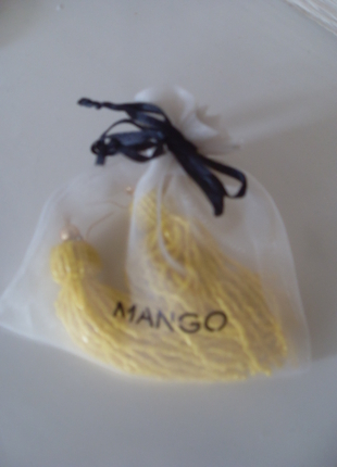 diğer Beden MANGO SARI BONCUK KÜPE