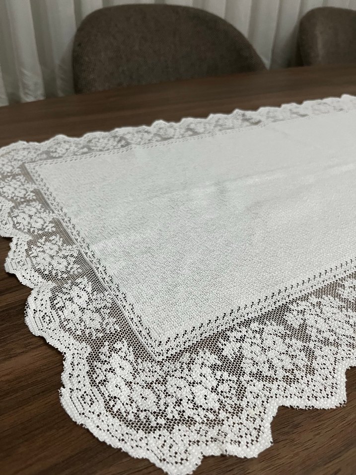 Beyaz runner - Görsel 2