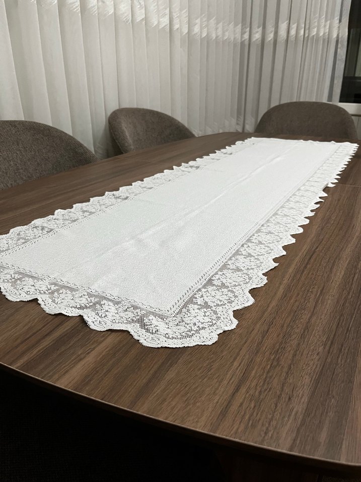 Beyaz runner - Görsel 3