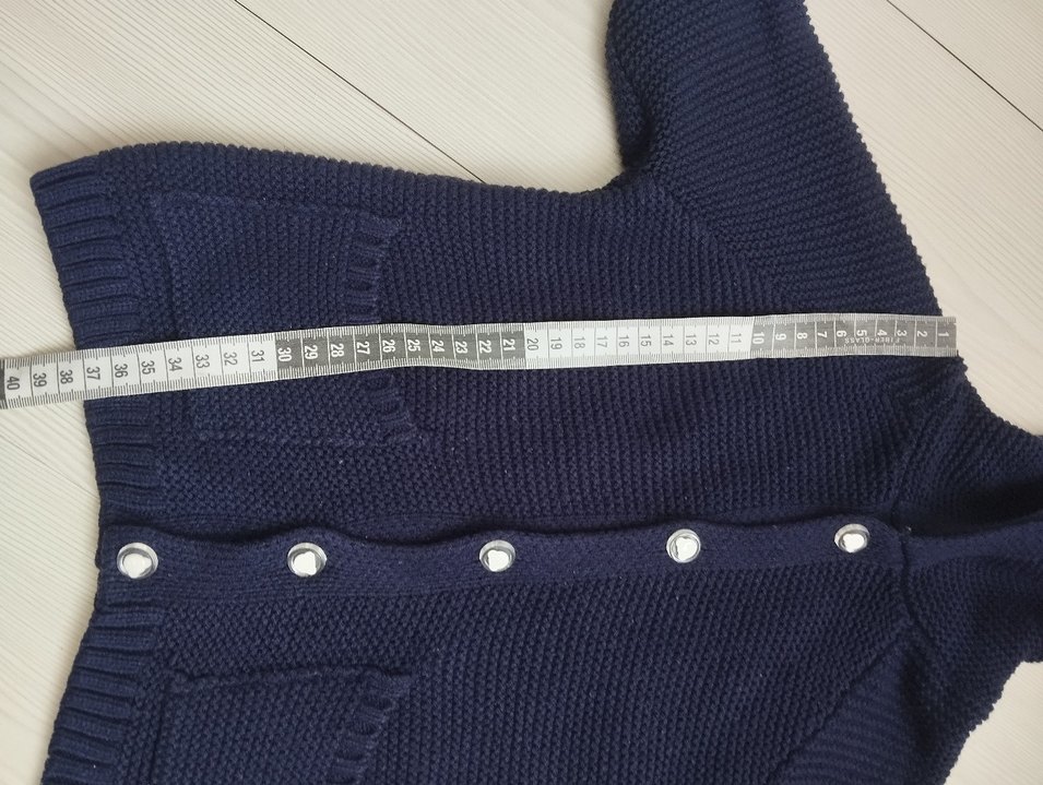 Erkek Çocuk Lacivert Örgü Hırka - Görsel 5