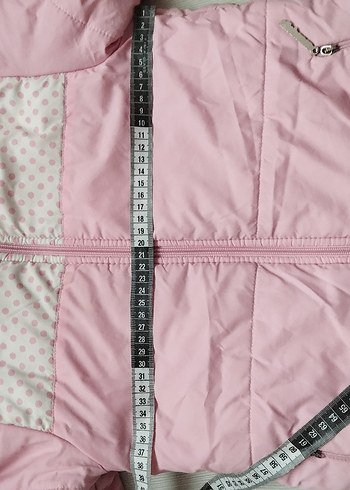 Kız Çocuk Pembe Fermuarlı Ceket - Görsel 12