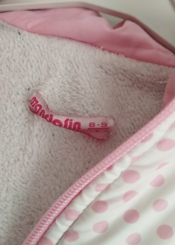 Kız Çocuk Pembe Fermuarlı Ceket - Görsel 2