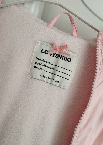 Kız Çocuk Pembe Düğmeli Yağmurluk - Görsel 2