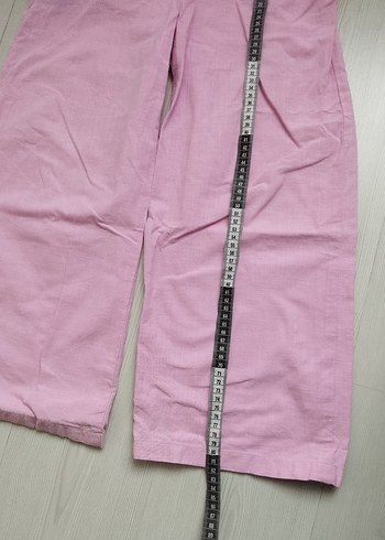 kız çocuk keten Pantolon - Görsel 3