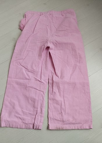 kız çocuk keten Pantolon - Görsel 2