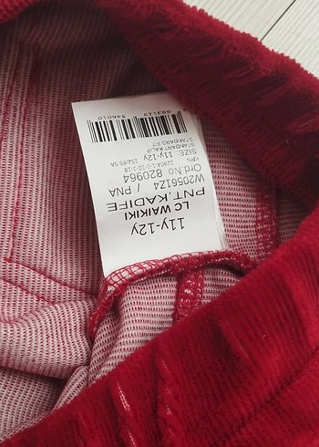 Kız Çocuk Kadife Tayt - Görsel 4