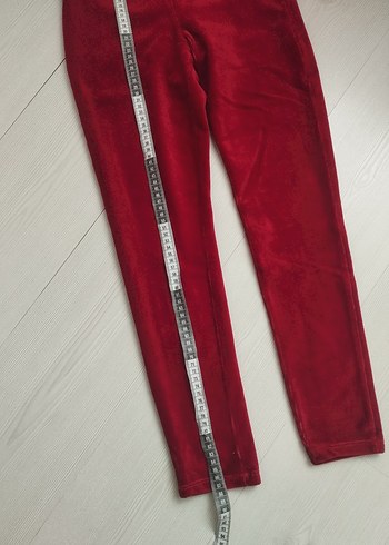 Kız Çocuk Kadife Tayt - Görsel 2