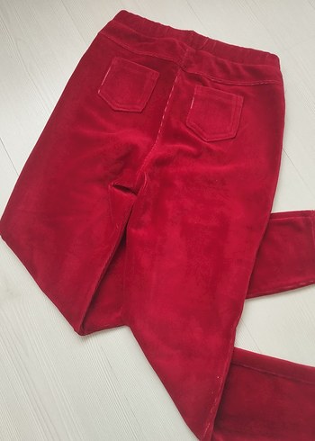 Kız Çocuk Kadife Tayt - Görsel 3