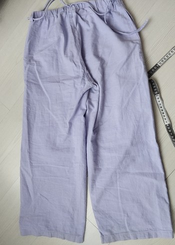 kız çocuk keten Pantolon - Görsel 5