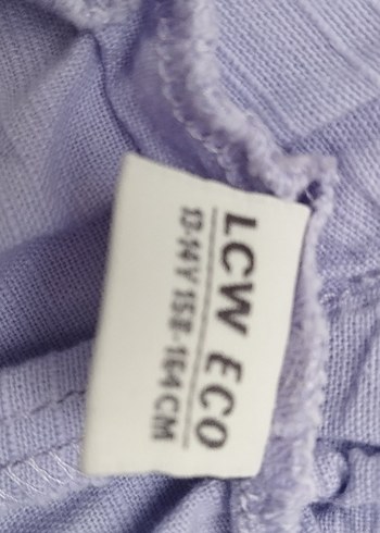 kız çocuk keten Pantolon - Görsel 3