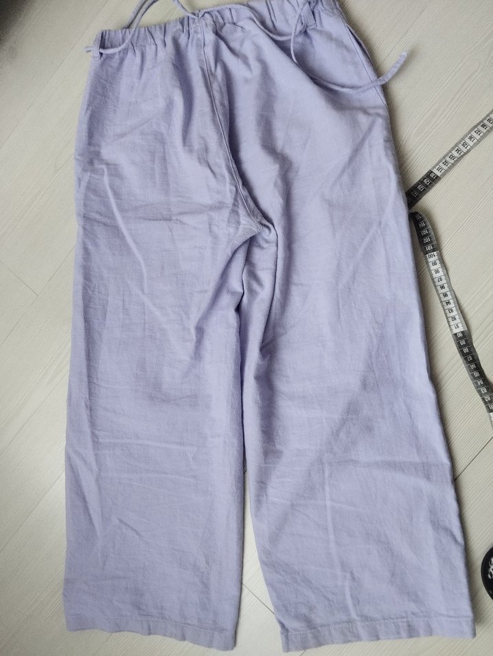 kız çocuk keten Pantolon - Görsel 5