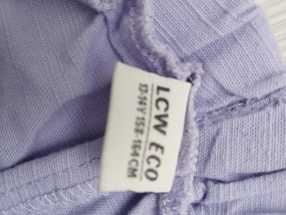 kız çocuk keten Pantolon - Görsel 3