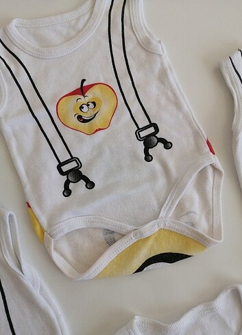 Diğer Bebek çıtçıtlı Body