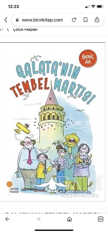 Behiç Ak Galatanın tembel martısı