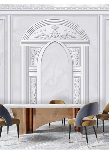 Çok Renkli Baskılı Dekoratif duvar kagidi - Görsel 13