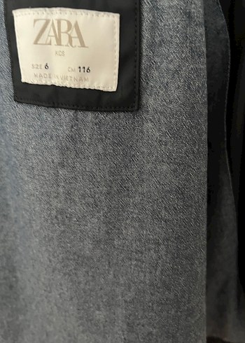 Erkek Çocuk lacivert Fermuarlı Yağmurluk - Görsel 4