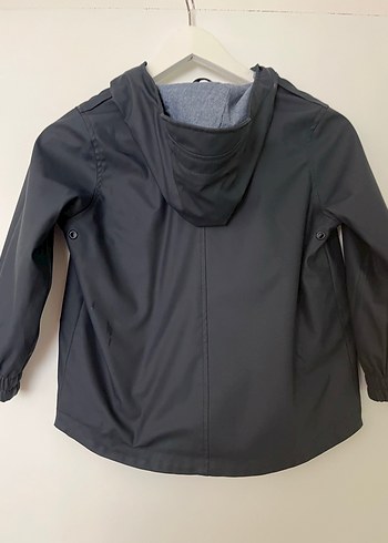 Erkek Çocuk lacivert Fermuarlı Yağmurluk - Görsel 2