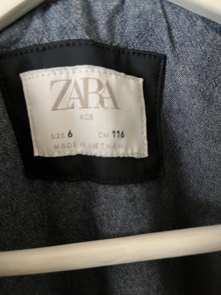 Erkek Çocuk lacivert Fermuarlı Yağmurluk - Görsel 3