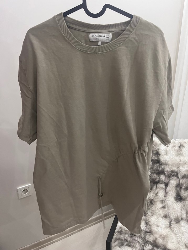 Büzgülü tshirt - Görsel 3