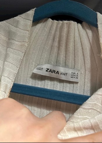 s Beden Siyah Boğazlı Triko Elbise zara marka