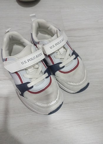 U.S. Polo Assn. Erkek Çocuk Beyaz Spor Ayakkabı