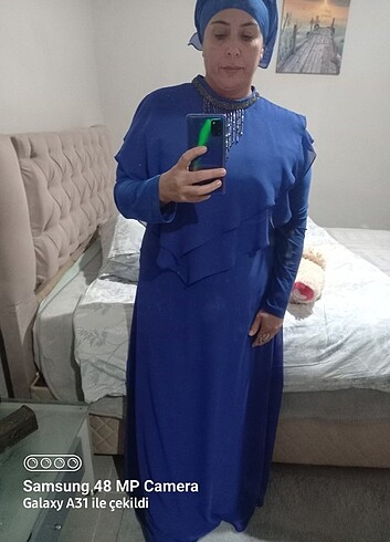 46 Beden Abiye elbise kulanilmadi ahsen