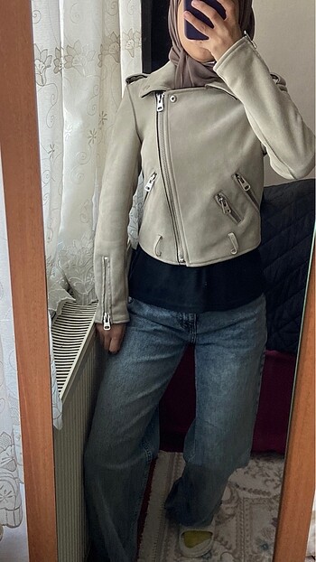 xs Beden Zara crop ceket