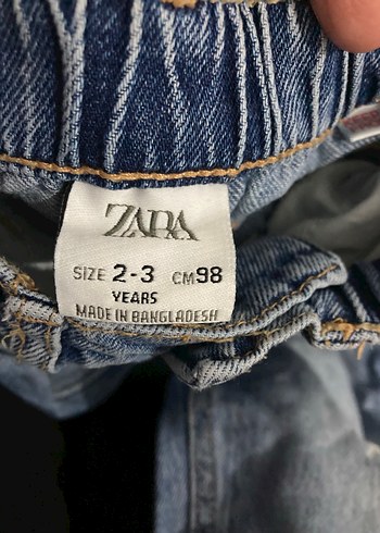 Zara Çocuk Denim Pantolon