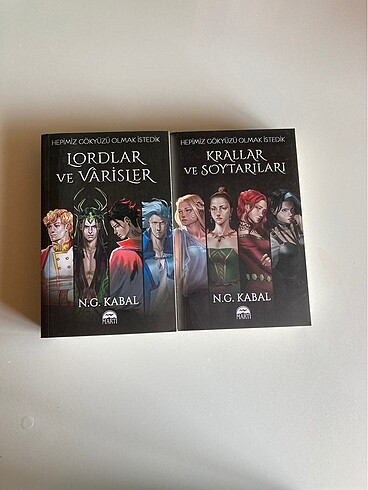 N.G. Kabal Hepimiz Gökyüzü Olmak İstedik Ciltiz