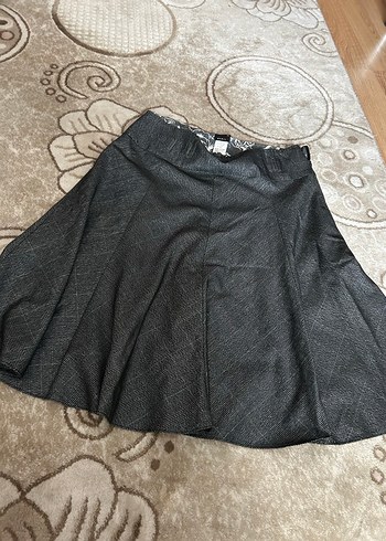 Gri simli etek - Görsel 2