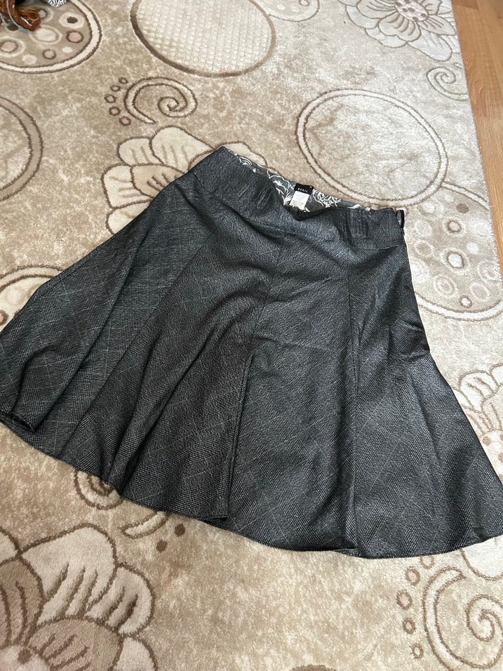 Gri simli etek - Görsel 3