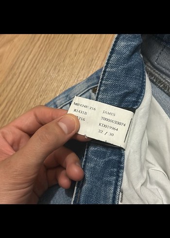 32 Beden mavi Renk Mavi Erkek Kot Pantolon