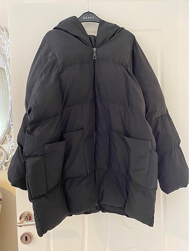 Oversize kadın mont
