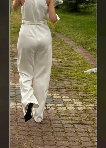 Kemerli uzun tulum - Görsel 6