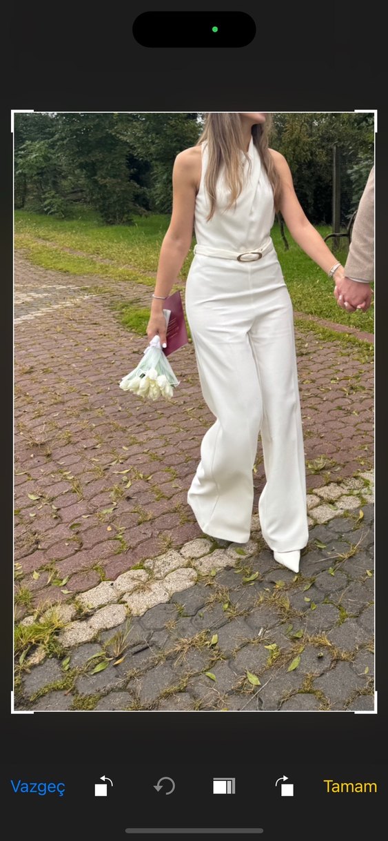 Kemerli uzun tulum - Görsel 5