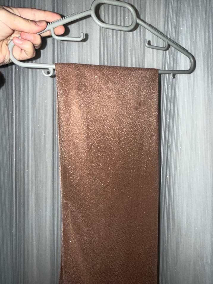 Bej Uzun Kollu Drapeli Abiye Elbise - Görsel 4