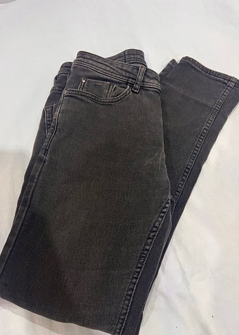 Gri Midi Boy Erkek Denim Jean