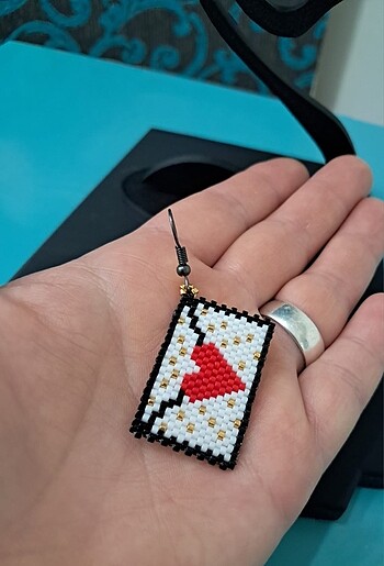 Beden çeşitli Renk Aşk Mektup Zarf Miyuki Küpe