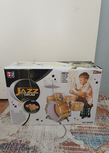 Altın Renkli Mini Bateri Seti - Görsel 3