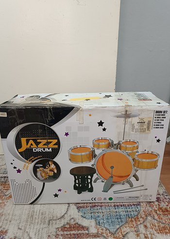 Altın Renkli Mini Bateri Seti - Görsel 2