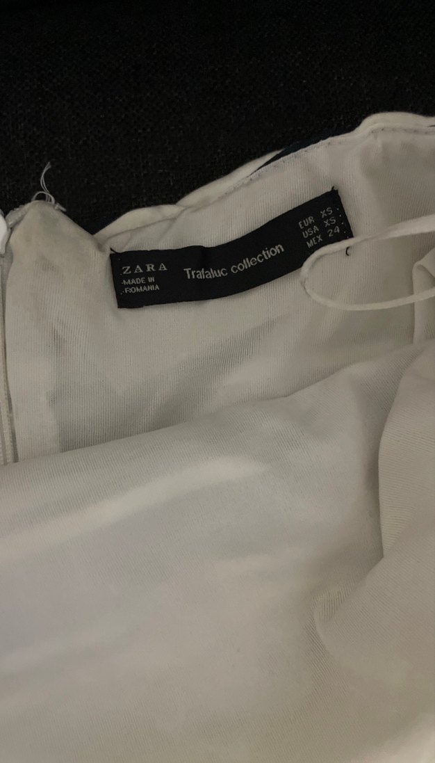 Çizgili Pilili Mini tulum - Görsel 3