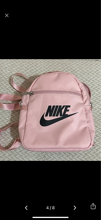 Beden pembe Renk Nike mini sırt çantası