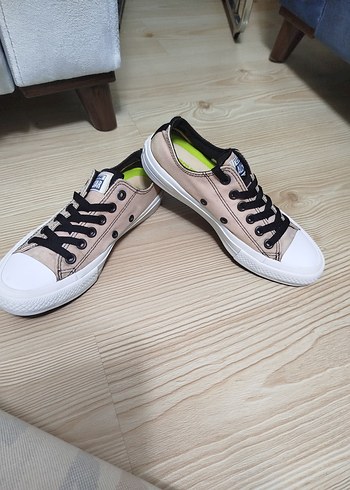 37 Beden camel Renk Converse Kadın Günlük Spor Ayakkabı