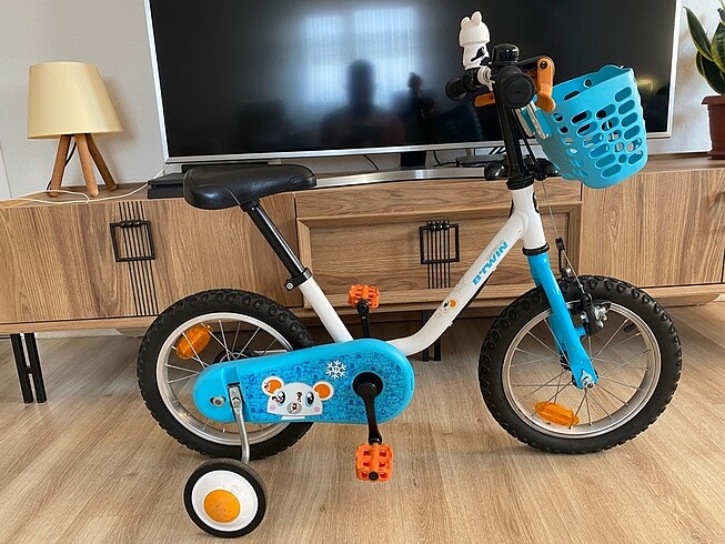 Beden mavi Renk Btwin çocuk bisikleti
