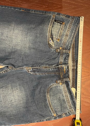 Armani Jeans Erkek Normal Kesim Gri Denim Pantolon - Görsel 5