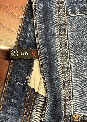 Armani Jeans Erkek Normal Kesim Gri Denim Pantolon - Görsel 2