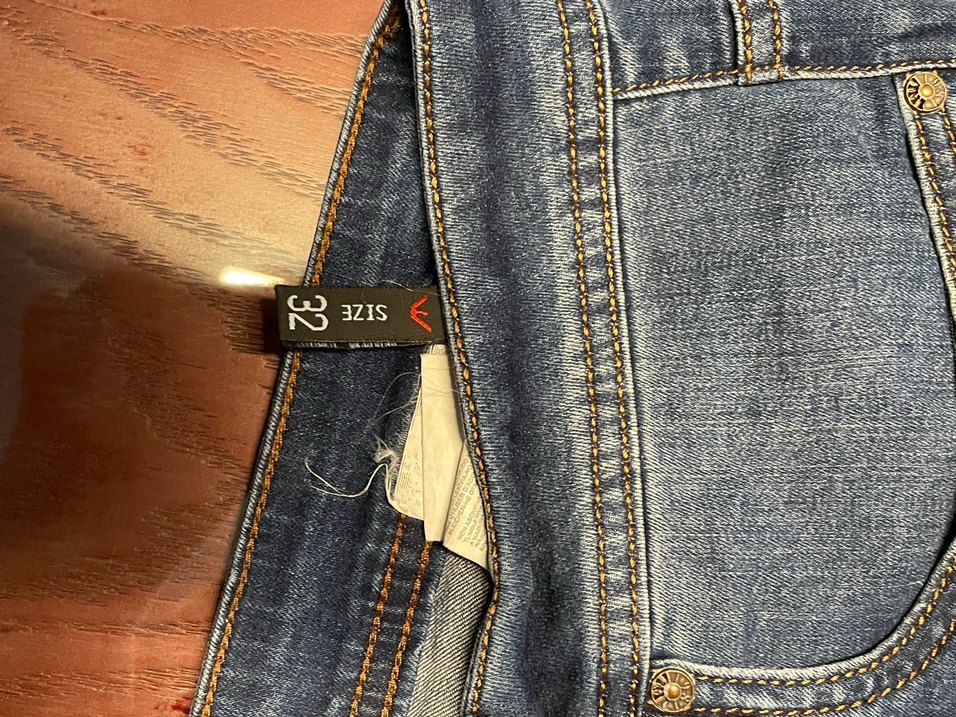Armani Jeans Erkek Normal Kesim Gri Denim Pantolon - Görsel 2