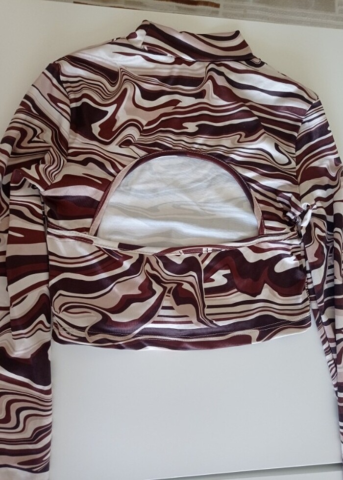 Kısa bluz - Görsel 4