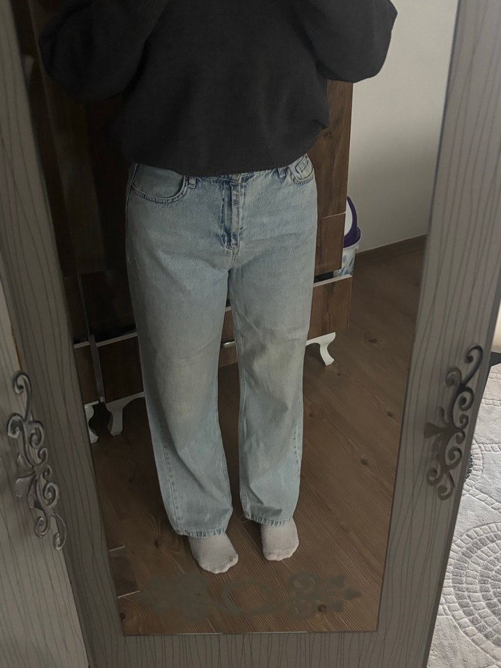 acik mavi jean - Görsel 4