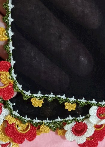 pamuklu kumaş başörtüsü yemeni - Görsel 3